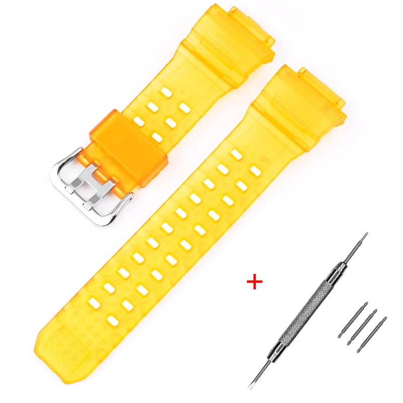 Ремінець для Casio G-Shock GW-9400 Transl Yellow SI