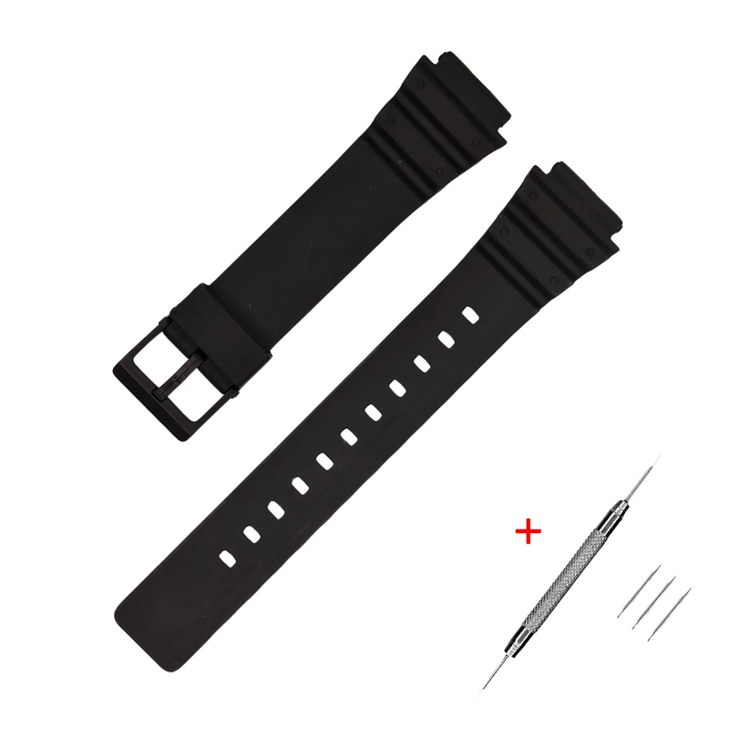 Ремінець для Casio MRW-200H 18mm All Black