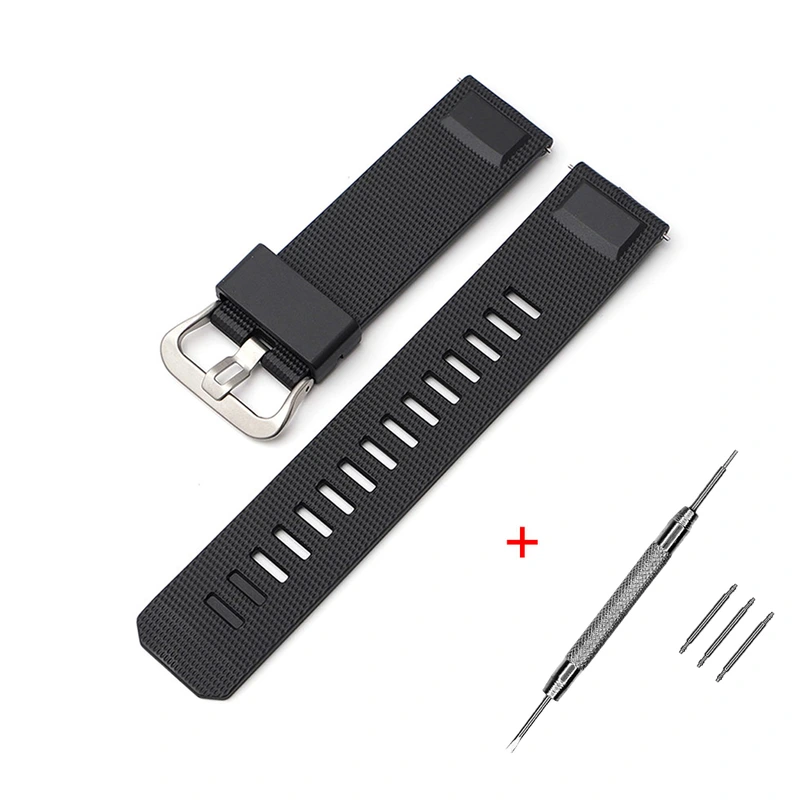 Ремінець для Casio Pro Trek PRW-6900Y Black SI