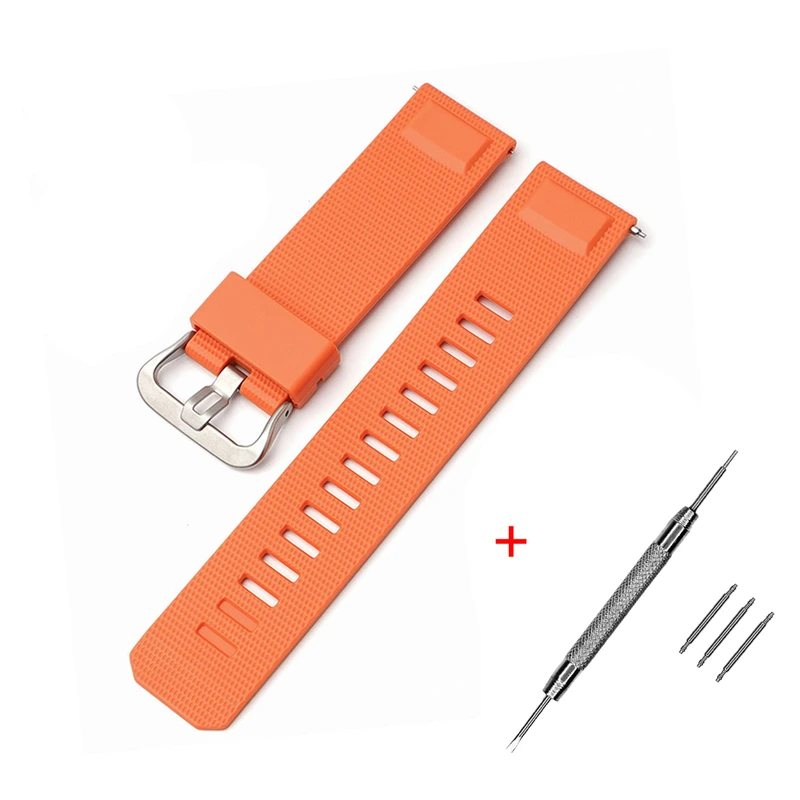 Ремінець для Casio Pro Trek PRW-6900Y Orange SI