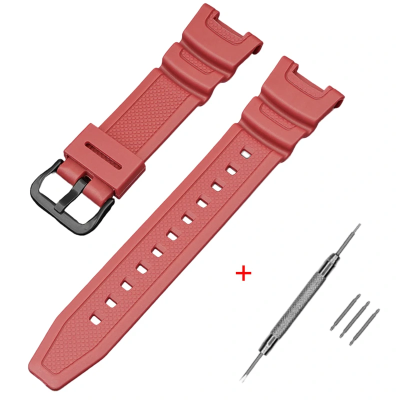 Ремінець для Casio SGW-100 Red BK