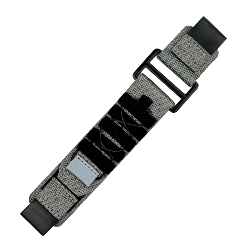 Ремінець для годинника Nylon Pro for Garmin Grey 22 мм