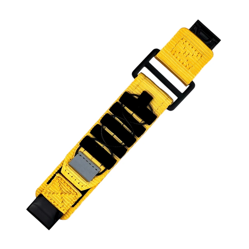 Ремінець для годинника Nylon Pro for Garmin Yellow 22 мм