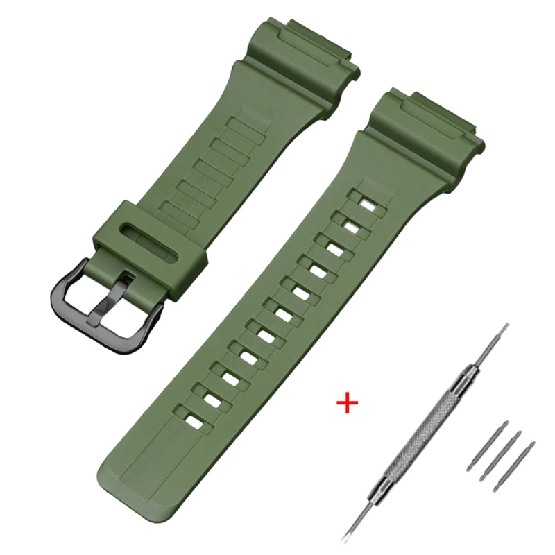 Ремінець для Casio AE-1000W Army Green BK — Modfit