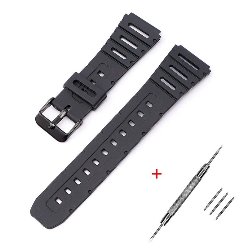 Ремінець для Casio F91W 18mm Black BK — Modfit