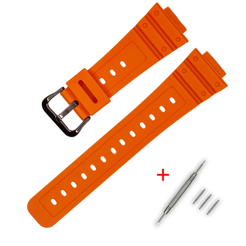 Ремінець для Casio G-Shock DW-5600 B Orange BK — Modfit
