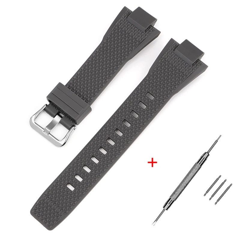 Ремінець для Casio G-Shock GST-B400 Gray SI
