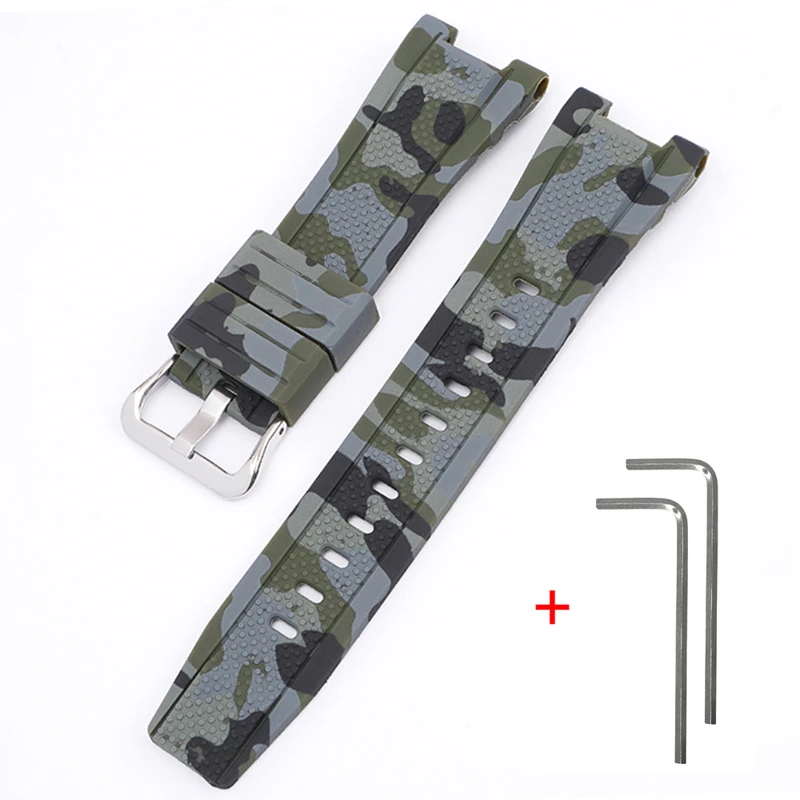 Ремінець для Casio G-Shock GST-W300 Camo Green SI