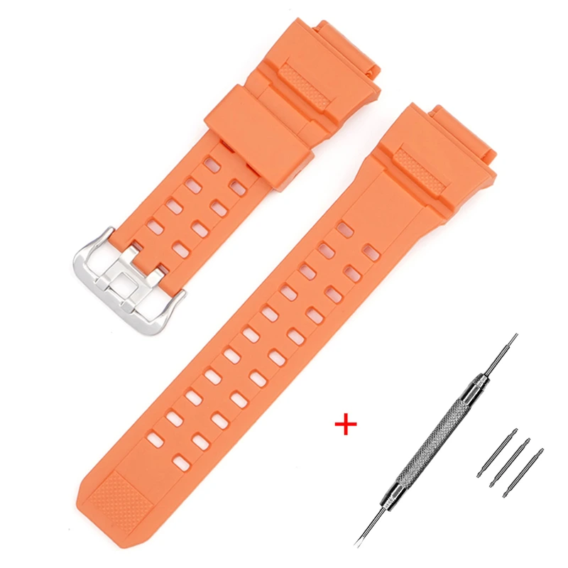 Ремінець для Casio G-Shock GW-9400/9300 Orange SI — Modfit