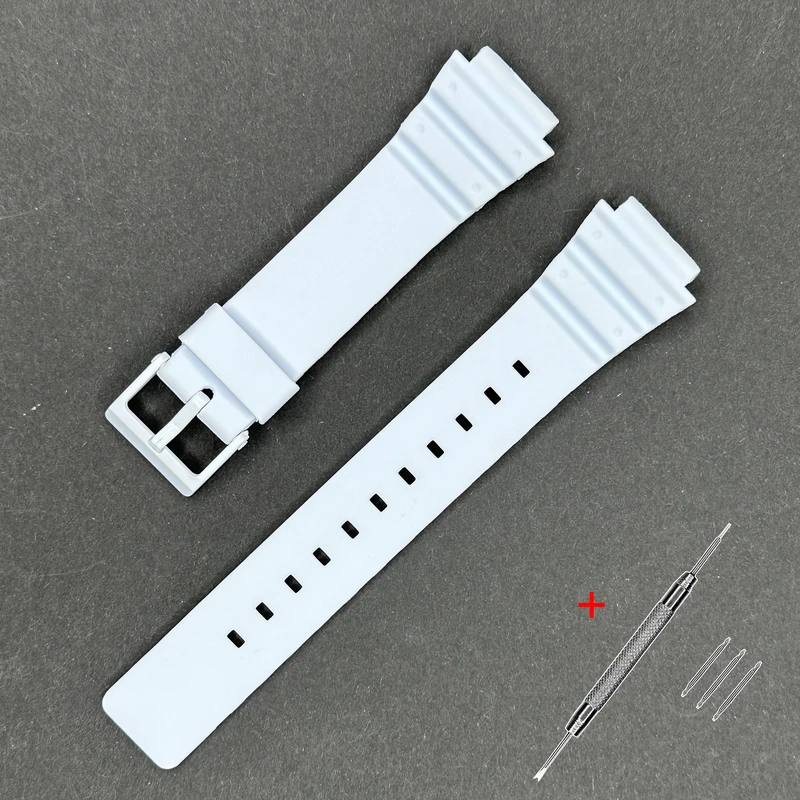 Ремінець для Casio MRW-200H 18mm Snow-White SI
