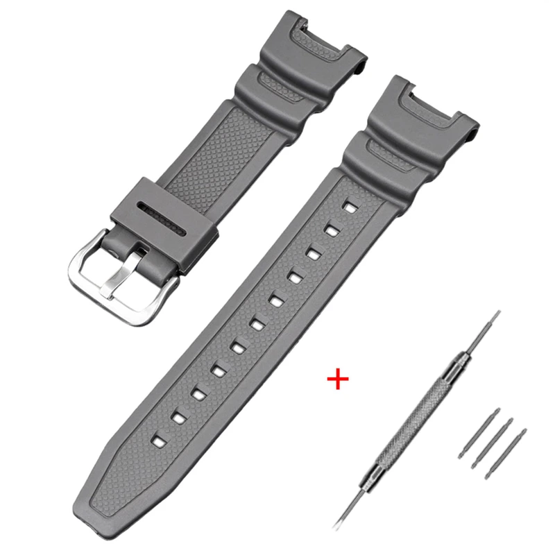Ремінець для Casio SGW-100 Gray SI