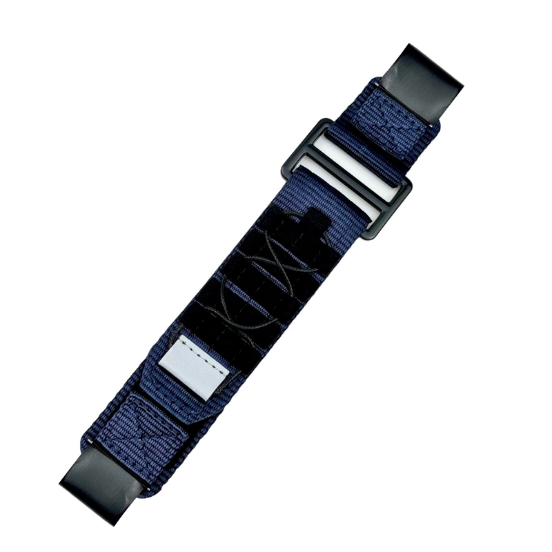 Ремінець для годинника Nylon Pro for Garmin Blue 22 мм