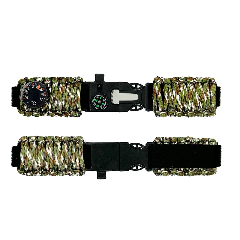 Ремінець паракордовий багатофункціональний Camo Green
