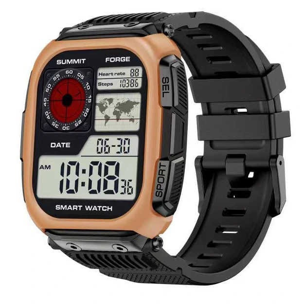 Розумний годинник Modfit Rock Rose Gold з AMOLED дисплеєм та Bluetooth-дзвінками (SKU: 1077-0366) — Modfit