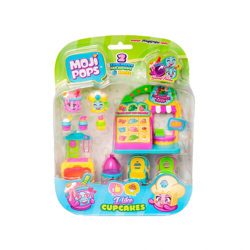 Ігровий набір MOJI POPS – КАПКЕЙК-КАФЕ (2 фігурки, аксесуари) — Moji Pops
