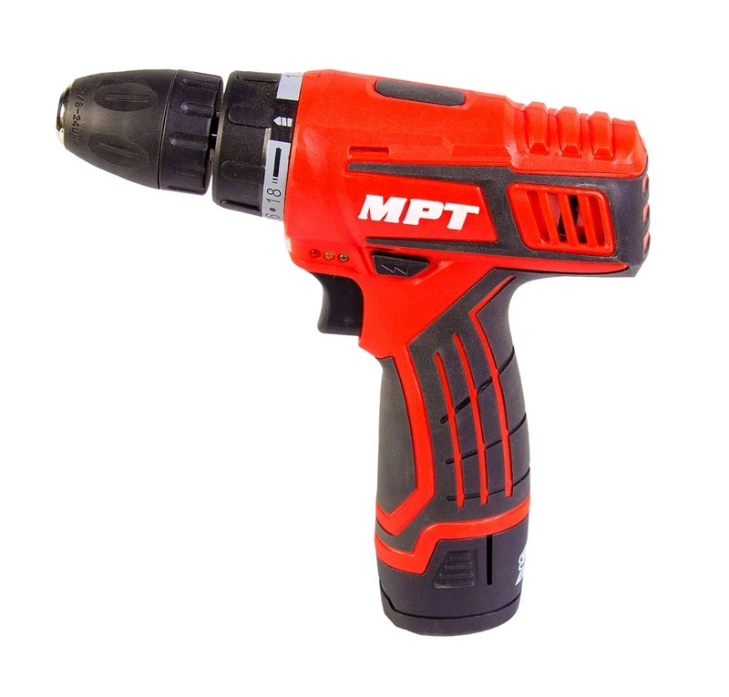 Дриль-шурупокрут MPT акумуляторний 12V Li-ion 1.5 А·год 0-600 об/хв 0-10 мм 1 АКБ MCDT1216.B1 — MPT