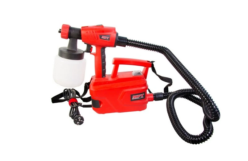 Фарбопульт електричний MPT 500 Вт 800 мл 50 DIN/с Ø 1,8/2,6 мм 850 мл/хв 1,5-2,5 бар MESG5005 — MPT