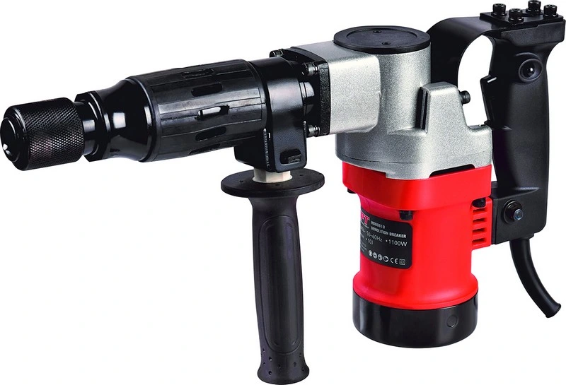 Молоток відбійний MPT PROFI 1100 Вт 10 Дж 3000 уд/хв HEX 17 1 стамеска металевий кейс MDB0810 — MPT