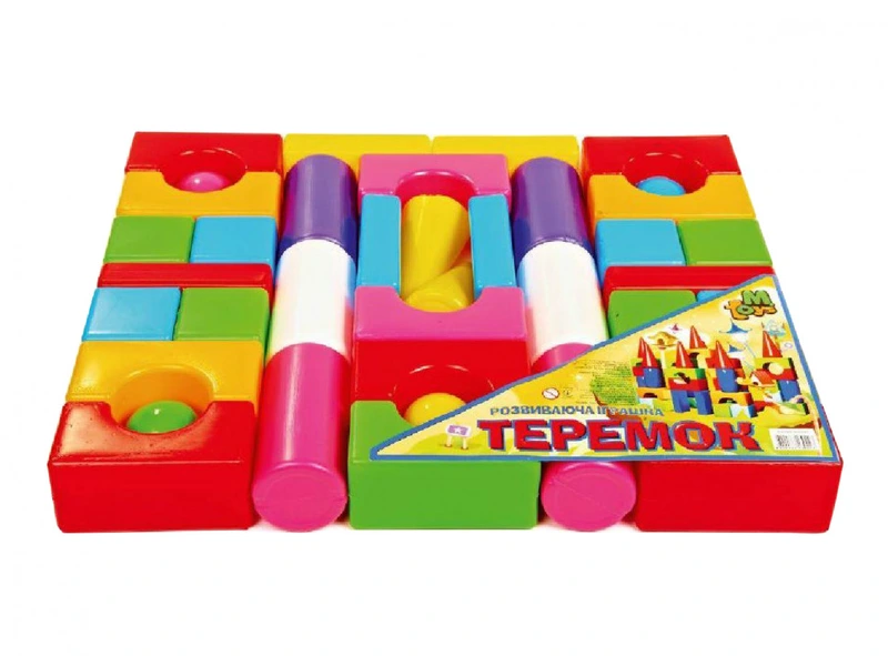 Дитячий конструктор Теремок "Великий"  08073 з блоків — MToys