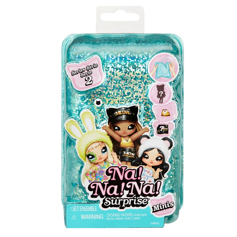 Ігровий набір з лялькою NA! NA! NA! SURPRISE cерії "Minis" S2 –  (в диспл., в асорт) — Na! Na! Na! Surprise