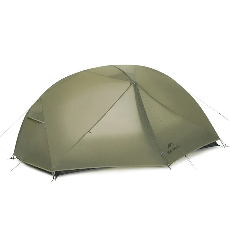 Намет надлегкий двомісний Naturehike Mongar Hiking Tent Pro CNK2550WS037, 20D, зелений — Naturehike
