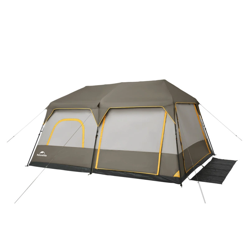 Намет восьмимісний Naturehike Cape 13.1 CNK2450WS050 з швидким розкриттям, сіро-коричневий — Naturehike