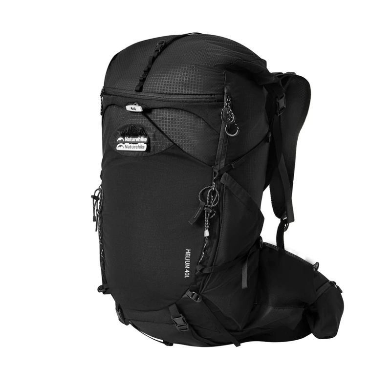 Рюкзак туристичний Naturehike Helium CNK2450XB016, 40 л, чорний, L — Naturehike