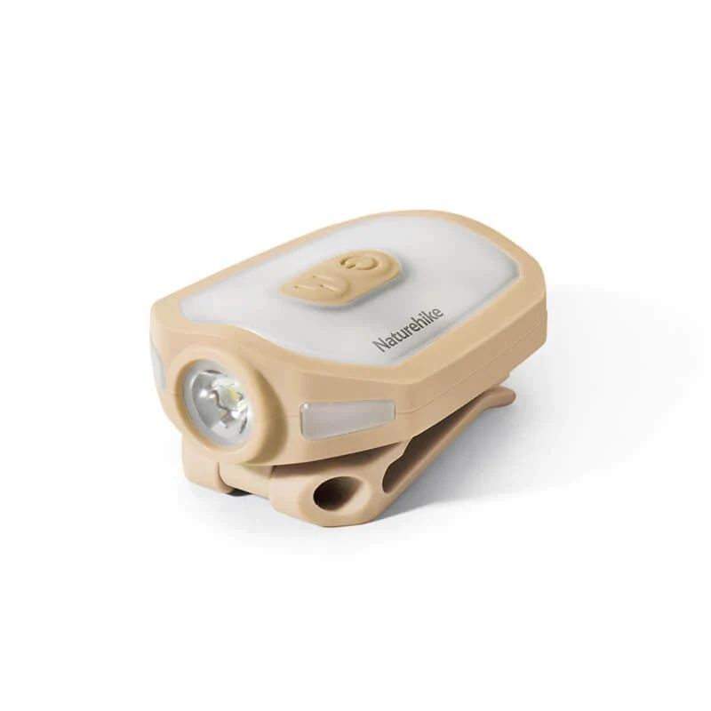 Ліхтар з кліпсою Naturehike NH21ZM013, бежевий — Naturehike