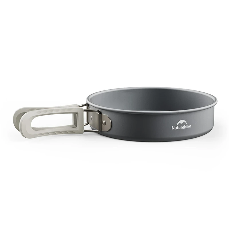 Сковорідка зі складаною ручкою Naturehike CNK2450CF010, 17,5 см, алюміній — Naturehike