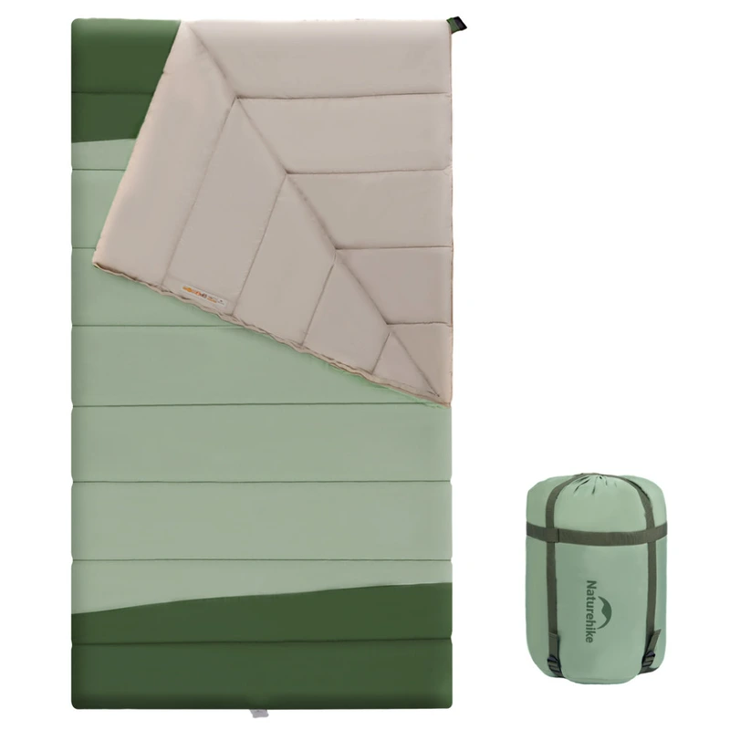 Спальний мішок двомісний Naturehike CNK2300019, зелений — Naturehike