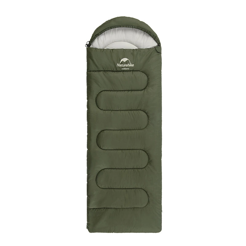 Спальний мішок Naturehike Y150L NH21MSD08, лівий, темно-зелений — Naturehike