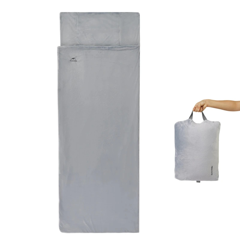 Спальний мішок - подушка Naturehike CNK2300SD022, світло-сірий — Naturehike