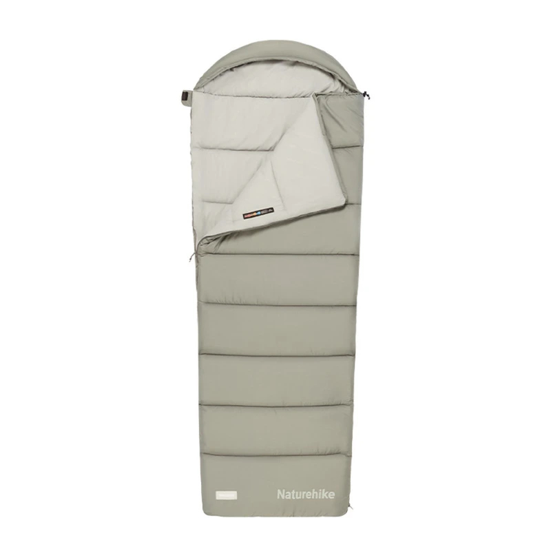 Спальний мішок з капюшоном Naturehike MS500 CNK2350WS023 правий, зелений