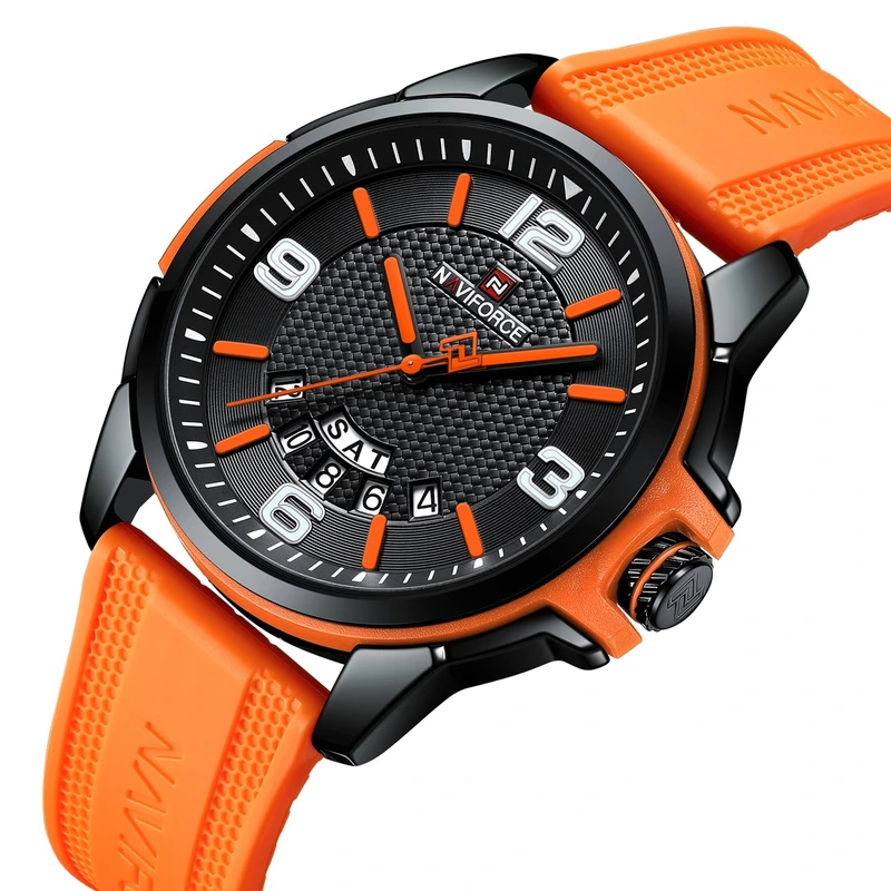 Чоловічий годинник Naviforce Young Orange