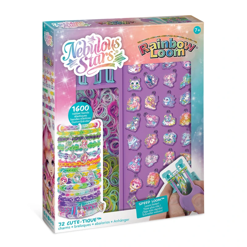Набір для створення прикрас NEBULOUS STARS серії "Rainbow Loom™" з підвісками – НЕБЕСНА ФАНТАЗІЯ — Nebulous Stars