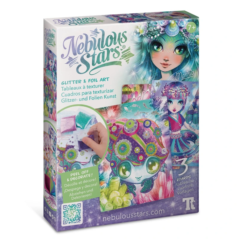 Набір для творчості NEBULOUS STARS S2 – ЗОРЯНІ БЛИСКІТКИ ТА ФОЛЬГА