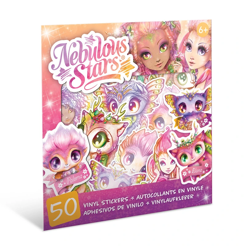 Набір вінілових наліпок NEBULOUS STARS – ЗІРКИ ТУМАННОГО СВІТУ (в ас.)