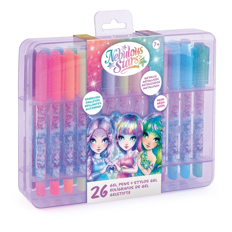 Набір гелевих ручок NEBULOUS STARS – ВЕСЕЛКОВЕ СЯЙВО ГАЛАКТИКИ (26 кольорів)
