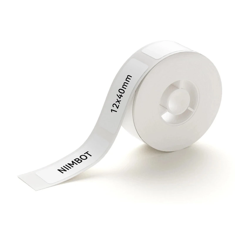 Етикетки NIIMBOT T12*40-160 White For D11/D110/D101/H1S (A2A68601601) — NIIMBOT