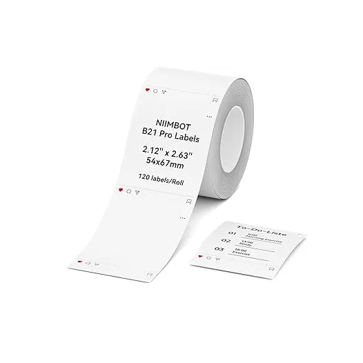 Етикетки NIIMBOT T54*67-120SNS — NIIMBOT