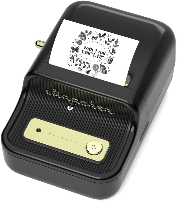 Термопринтер для друку наклейок NIIMBOT B21S  Black — NIIMBOT