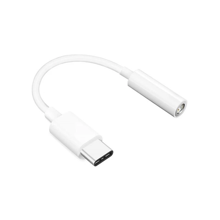 Перехідник Type-C – 3.5mm- білий — Nobrand