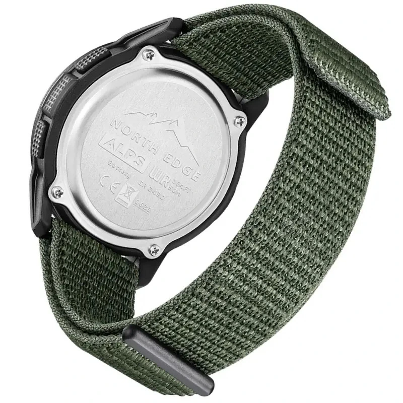 Ремінець тканевий ALPS зелений розмір 24 — North Edge