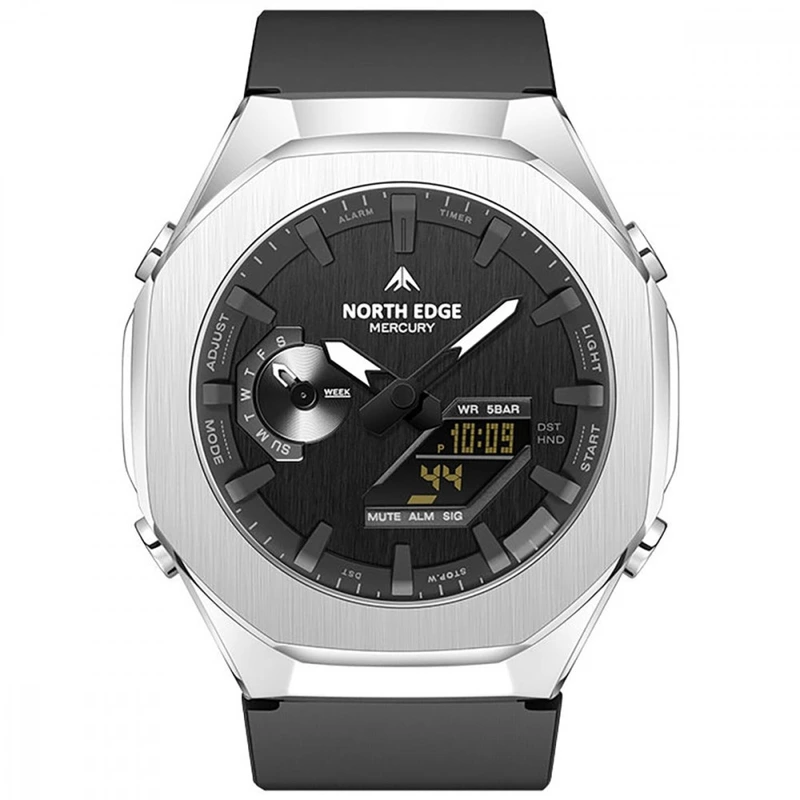 Механічний Годинник NORTH EDGE MERCURY black