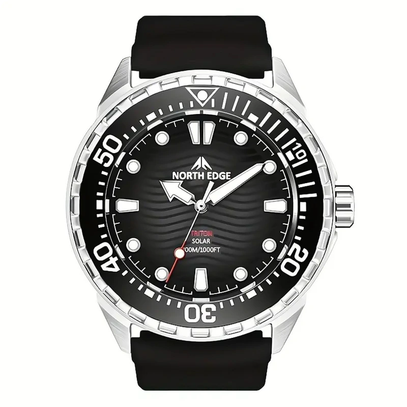 Механічний Годинник NORTH EDGE TRITON black