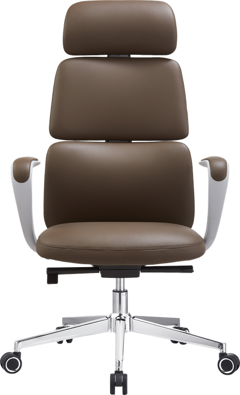 Крісло офісне OfficePro Delicate OC690BR Brown PVC
