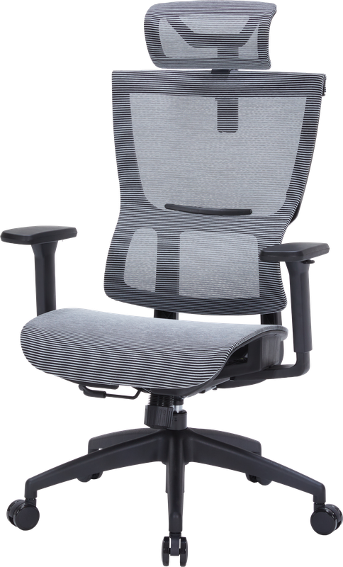 Крісло офісне OfficePro Elegant OC660-B-DG-DG