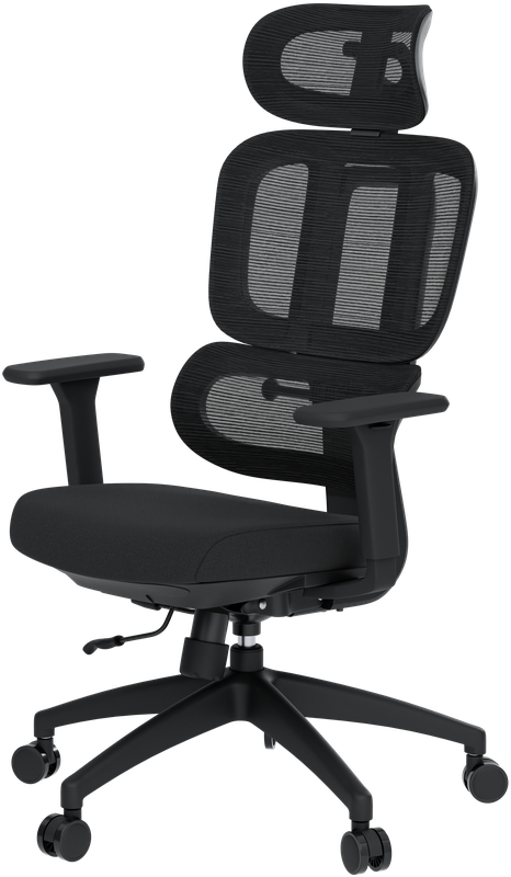 Крісло офісне OfficePro Skyline OC580-B-B-B