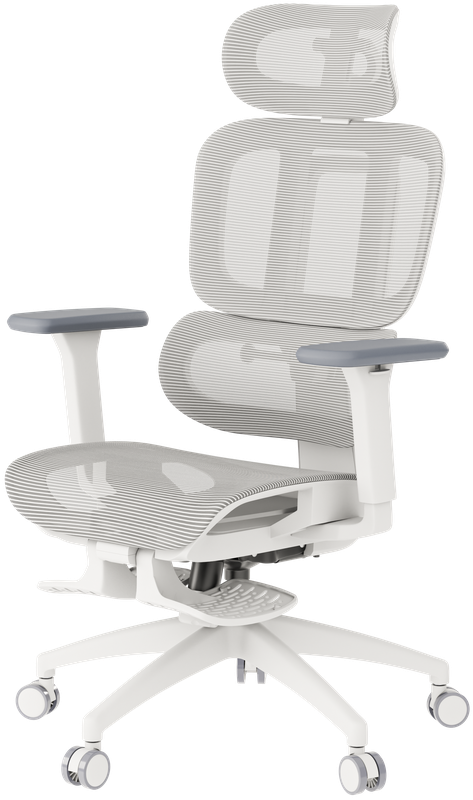 Крісло офісне OfficePro Skyline OC750-W-LG-LG — OfficePro