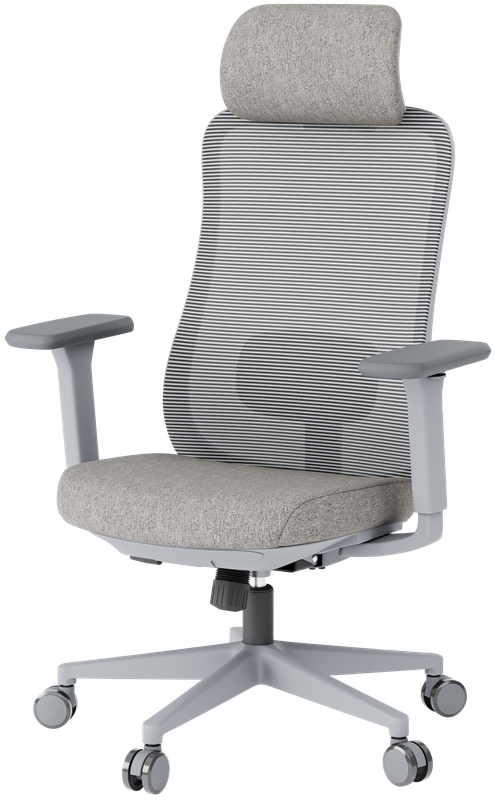 Крісло офісне OfficePro Wave OC599-G-G-G